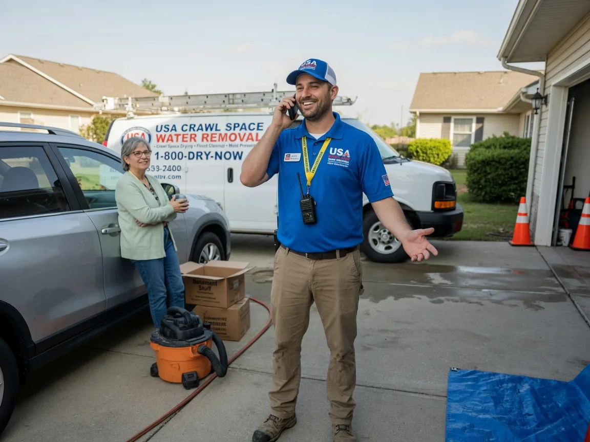 Crawl Space Water Removal Ridgeview, SD FAQs